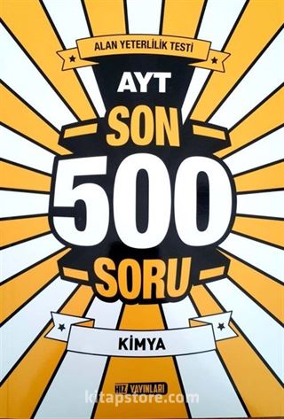 AYT Son 500 Soru Kimya
