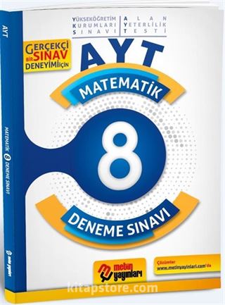AYT Matematik 8 Deneme Sınavı
