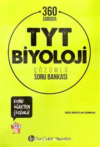 360 Soruda TYT Biyoloji Çözümlü Soru Bankası