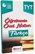 YKS 1. Oturum TYT Türkçe Öğretmenin Özel Notları