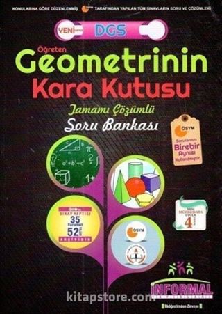 DGS Öğreten Geometrinin Kara Kutusu Tamamı Çözümlü Soru Bankası