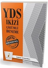 YDS'de Son Kontrol YDS İkizi Çözümlü Deneme