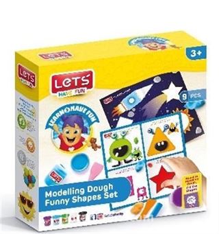 Eğlenceli Şekiller Matı Oyun Hamuru (L9010)