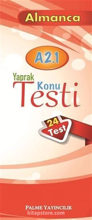 Almanca Yaprak Test A 2.1