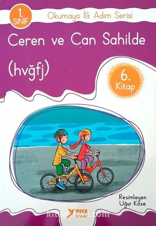 Ceren ve Can Sahilde (hvğfj) / Okumaya İlk Adım Serisi 6. Kitap