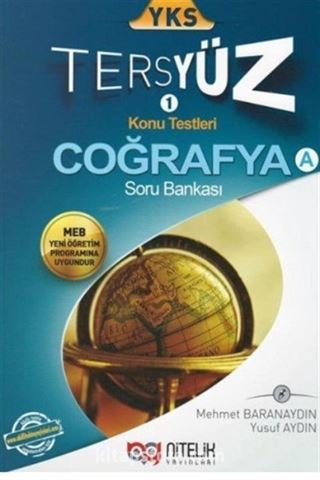 YKS Tersyüz Coğrafya Soru Bankası