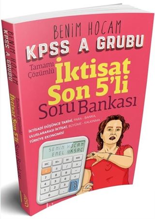 2018 KPSS A İktisat Son 5'li Tamamı Çözümlü Soru Bankası