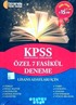 KPSS Genel Yetenek Genel Kültür Özel 7 Fasikül Deneme (Lisans)