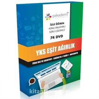 YKS Eşit Ağırlık Görüntülü Eğitim Seti (74 Dvd)