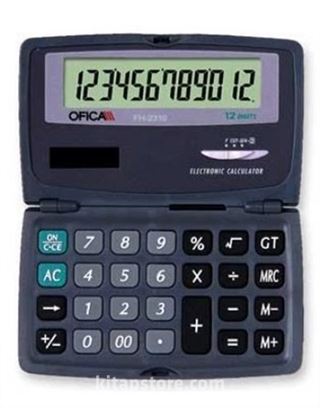 Ofica 2310 Hesap Makinası Cep Tipi 12 Hane FH-2310
