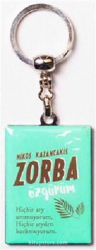 Anahtarlık - Zorba - Kazancakis (ÇDE502)