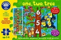 One, Two, Tree Number Puzzle and Poster (3-6 Yaş)