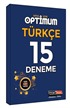 2018 KPSS Optimum Türkçe 15 Deneme Sınavı