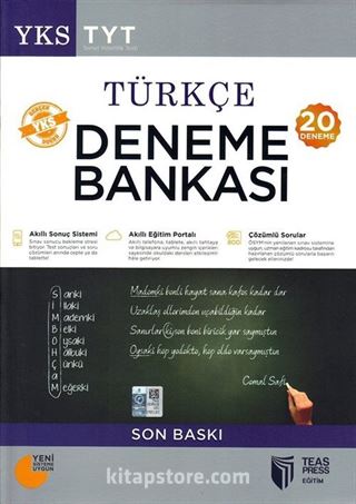 YKS-TYT Türkçe Deneme Bankası (20 Deneme)