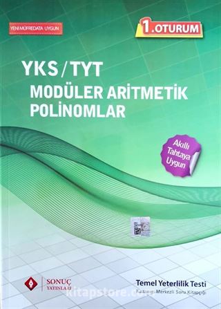 YKS TYT 1. Oturum Modüler Aritmetik Polinomlar