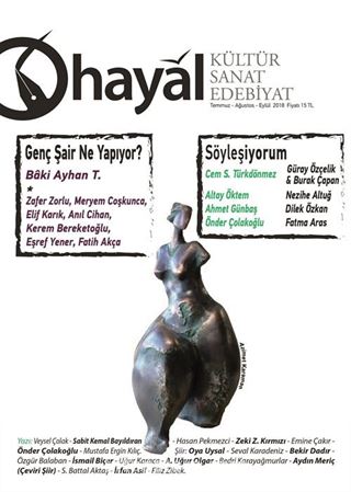 Hayal Kültür Sanat Edebiyat Dergisi Sayı:66 Temmuz-Ağustos-Eylül 2018