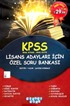 KPSS Genel Yetenek Genel Kültür Lisans Adayları İçin Özel Soru Bankası