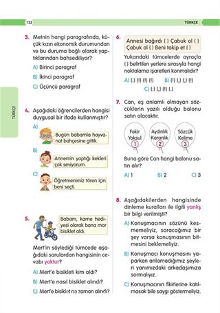 3. Sınıf Tüm Dersler Soru Bankası