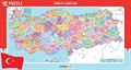 Puzzle / Türkiye Haritası Büyük Boy / (81 Parça)