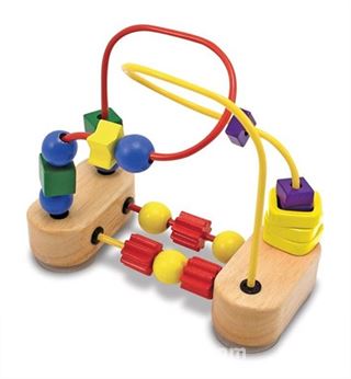 Ahşap Boncuklu Labirent (1+ yaş) / (MD003042)
