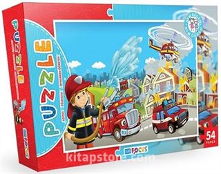 Puzzle İtfaiye (BF079) (54 Parça)
