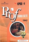 KPSS B Genel Yetenek Genel Kültür Prof Soru Seti Türkçe