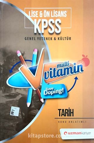 KPSS Lise Ön Lisans Genel Yetenek Genel Kültür Tarih Konu Anlatımlı