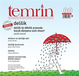 Temrin Aylık Düşünce ve Edebiyat Dergisi Sayı:90 Temmuz Ağustos 2018
