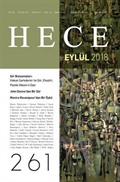 Sayı:261 Eylül 2018 Hece Aylık Edebiyat Dergisi Dosya: Şiir Buluşmaları Hakan Şarkdemir ile Şiir, Eleştiri, Poetik Hikem'e Dair