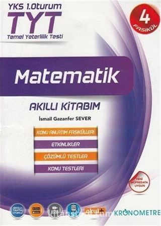 TYT Matematik Akıllı Kitabım Konu Anlatım Fasikülleri 4 Kitap