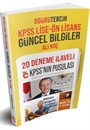 KPSS Lise Önlisans Güncel Bilgiler