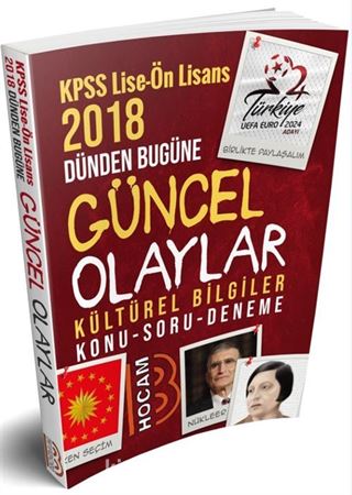 2018 KPSS Lise-Ön Lisans Dünden Bugüne Güncel Olaylar Kültürel Bilgiler Konu - Soru - Deneme
