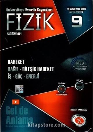 Fizik Fasikülleri 9 / Hareket - Bağıl - Bileşik Hareket - İş - Güç - Enerji