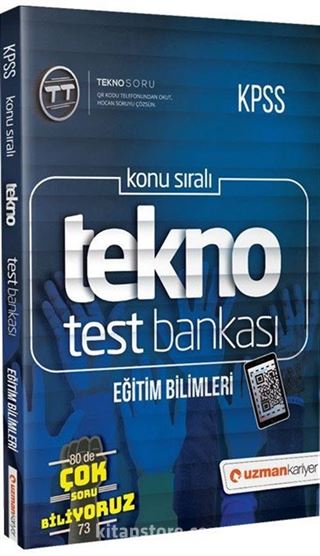 2019 KPSS Eğitim Bilimleri Konu Sıralı Tekno Test Bankası