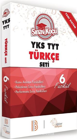 2019 YKS-TYT Türkçe Sınav Koçu Konu Anlatımlı 6 Fasikül Set