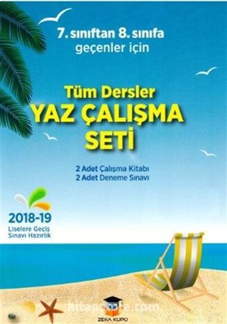 Tüm Dersler Yaz Çalışma Seti (7. Sınıftan 8. Sınıfa Geçenler İçin)