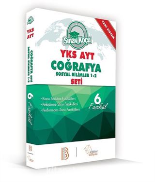 2019 YKS-AYT Coğrafya Sosyal Bilimler 1-2 Sınav Koçu Konu Anlatımlı 6 Fasikül Set