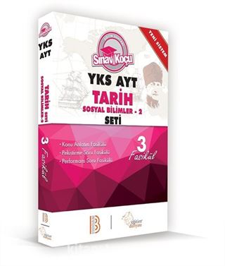 2019 YKS-AYT Tarih Sosyal Bilimler - 2 Sınav Koçu Konu Anlatımlı 3 Fasikül Set
