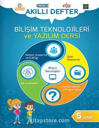 Bilişim Teknolojileri ve Yazılım Dersi 5. Sınıf Akıllı Defter