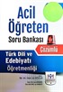 ÖABT Türk Dili ve Edebiyatı Öğretmenliği Acil Öğreten Çözümlü Soru Bankası