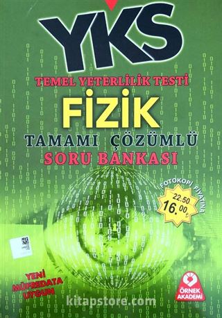 YKS TYT Fizik Tamamı Çözümlü Soru Bankası