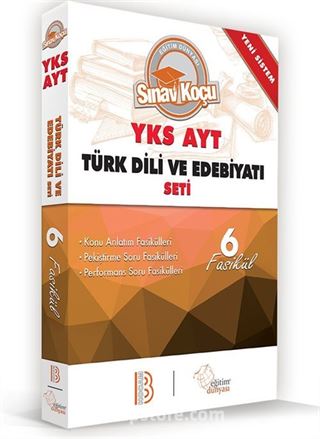 2019 YKS-AYT Türk Dili ve Edebiyatı Sınav Koçu Konu Anlatımlı 6 Fasikül Set