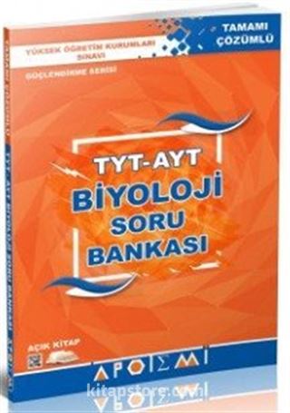 TYT AYT Biyoloji Tamamı Çözümlü Soru Bankası