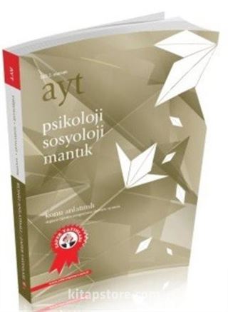 YKS AYT Psikoloji Sosyoloji Mantık Konu Anlatımlı