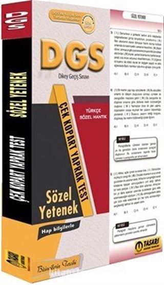 DGS 2019 Çek Kopart Türkçe Yaprak Test