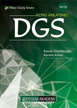 2019 DGS Konu Anlatımlı