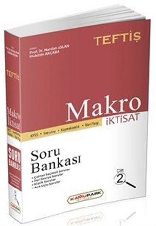 TEFTİŞ KPSS Makro İktisat Cilt 2 Soru Bankası