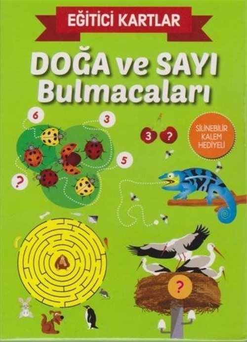 Doğa ve Sayı Bulmacaları / Etkinlik Kartları