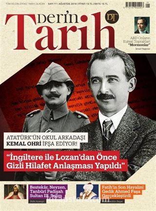 Derin Tarih Sayı:77 Ağustos 2018