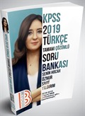 2019 KPSS Türkçe Tamamı Çözümlü Soru Bankası